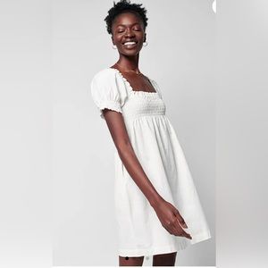NWT Faherty Ramona Egret dress